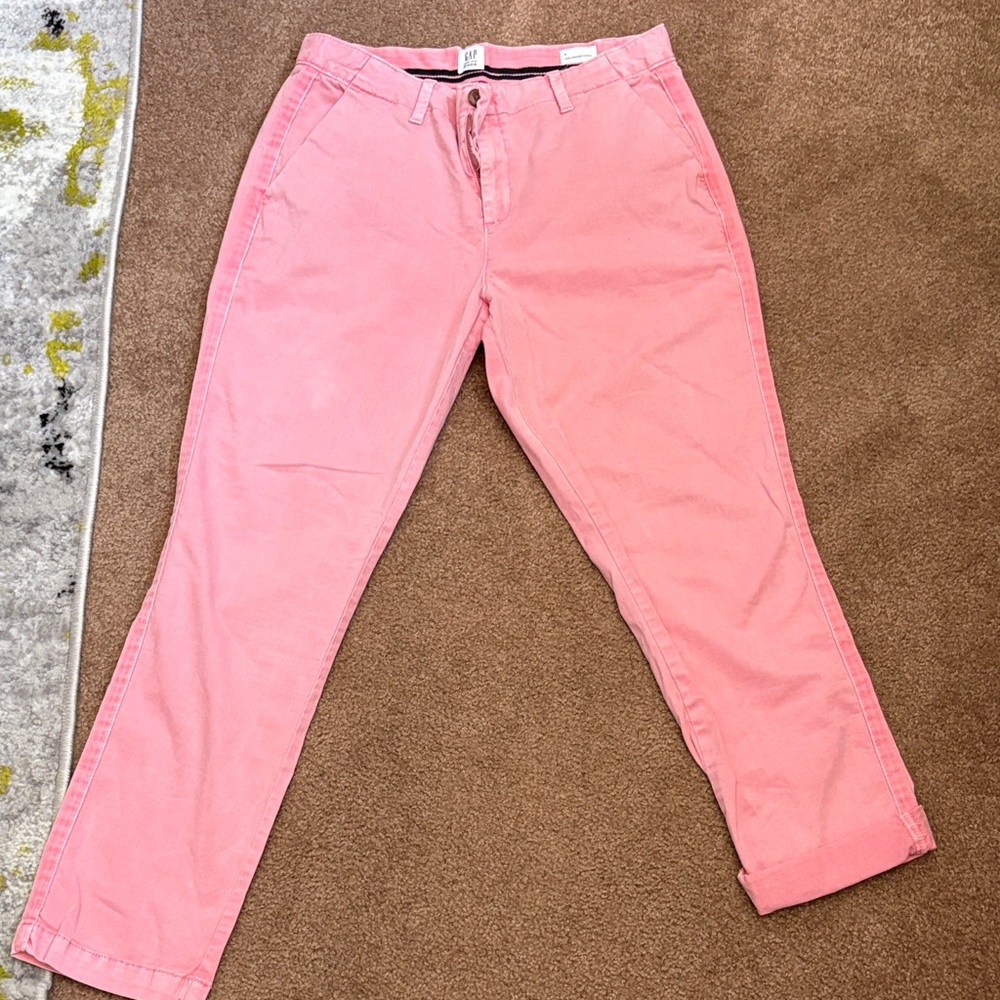GAP Coral Girlfriend Chino Pants